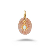 Natural Strawberry Crystal Gemstone Pendant – Jewelry Gift Ideas — 5