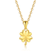 Fashion Clover Pendant Gold Clavicle Chain – Jewelry Gift Ideas — 2