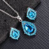 Sparkling Zircon Wedding Necklace And Earrings – Jewelry Gift Ideas — 3