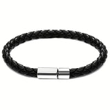 Casual Simple PU Woven Leather Bracelet – Jewelry Gift Ideas — 5