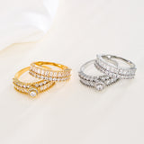 Men And Women Personality Couple Zircon Ring – Gifts for Her — 3