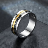 Fashion OL Stainless Steel Roman Numeral Ring – Stylish Gifts — 1