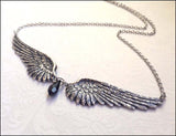Vintage Angel Wings Feather Choke Necklace – Jewelry Gift Ideas — 4