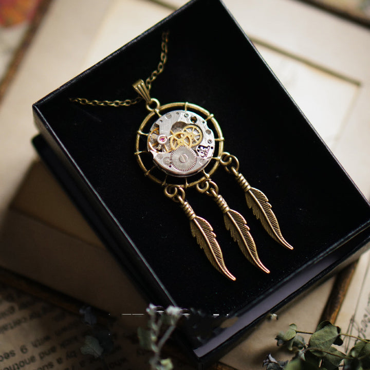 Handmade Mechanical Movement Vintage Steampunk – Jewelry Gift Ideas — 1