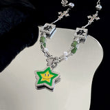 Hip Hop Couple Lucky Star Fortune Necklace – Jewelry Gift Ideas — 3