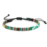 Iridescent Boho Bracelet Original Handmade Cotton – Jewelry Gift Ideas — 17