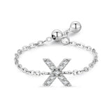 Letter Chain Ring Female Fashion Niche Design Love – Stylish Gifts — 10