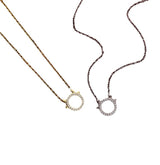 Round Oxhorn With Diamond Calf Necklace – Jewelry Gift Ideas — 2
