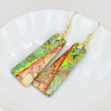 Ethnic Retro Geometric Trapezium Gold And Silver – Holiday Gift Ideas — 3