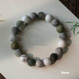 Fashion Gray Stone Zen Bracelet For Women – Stylish Gifts — 8