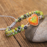 Colorful Heart Emperor Hand Braided Double – Jewelry Gift Ideas — 4