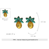 Diamond Stud Earrings Yiwu Accessory Alloy – Stylish Gifts — 2