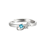 S925 Sterling Silver Dream Planet Couple Ring – Gifts for Couples — 6