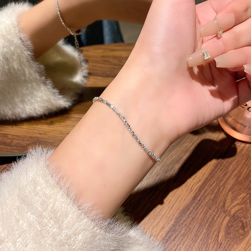 Small Pieces Of Silver Bracelet Female Niche – Jewelry Gift Ideas — 1