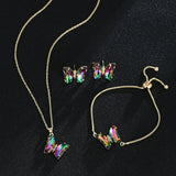 Butterfly Necklace Jewelry Set – Jewelry Gift Ideas — 6