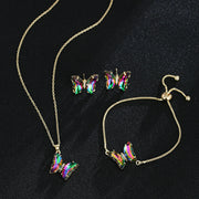 Butterfly Necklace Jewelry Set – Jewelry Gift Ideas — 6