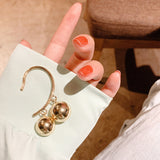 Fashionable Ball Simple Trendy Temperament Earrings – Birthday Gifts — 3