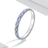 Simple Contrast Color Drop Earrings Ring Set – Stylish Gifts — 4