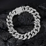 13mm Cuban Link Chain Spring Release Buckle Alloy – Jewelry Gift Ideas — 12
