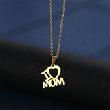 Mother's Day Jewelry Set Stainless Steel I Love – Jewelry Gift Ideas — 2