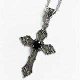 Cross Diamond Pendant Jewelry Necklace Punk Charm – Jewelry Gift Ideas — 2