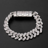 Men's Wide Cubic Zirconia Diamond Flap Buckle – Jewelry Gift Ideas — 5