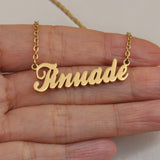 DIY Personalized Pendant Name Necklace For Women – Jewelry Gift Ideas — 5