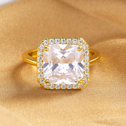 Retro Affordable Luxury Octagonal Square Ring – Special Occasion Gifts — 3