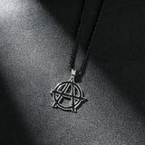 Simple Round A-Line Hollow Plating Alloy Pendant – Jewelry Gift Ideas — 6
