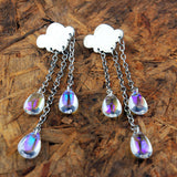 Fashion Magic Raindrops Witchcraft Pagan Earrings – Stylish Gifts — 1