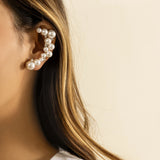 Simple Pearl Auricle French Temperament Ear Clip – Gift Ideas — 5