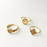 Simple And Cool Style Geometric Personality Retro Ring – Stylish Gifts — 14