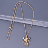 Game Lannister Lion Badge Necklace – Jewelry Gift Ideas — 1