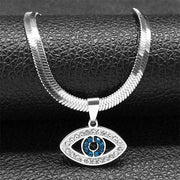 Blue Eye Necklace Turkish Alloy Necklace – Jewelry Gift Ideas — 5