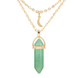 Natural Crystal Stone Pendant Hexagon Prism – Jewelry Gift Ideas — 2