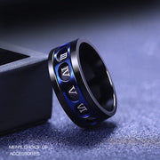 Personality Ring Titanium Steel Hip Hop Simplicity – Useful Gifts — 1