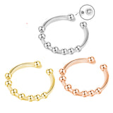DIY Bead Screwable Pressure Stainless Steel Ring – Creative Gifts — 1