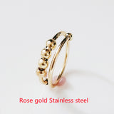 Turning Beads To Relieve Stress Beaded Ring – Birthday Gifts — 5