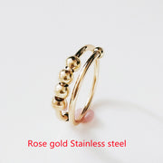 Turning Beads To Relieve Stress Beaded Ring – Birthday Gifts — 5