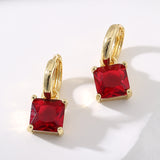 Women's Geometric Square Zircon Earrings – Gifts for Her — 4