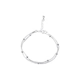 Korean Style Silver Plated Fashion Personality Anklet – Stylish Gifts — 3