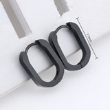 Men's And Women's Geometric Titanium Steel Stud – Gifts for Her — 7
