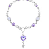 Small design purple pearl love necklace – Jewelry Gift Ideas — 5