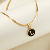 26 Letters Snake Chain Necklace – Jewelry Gift Ideas — 5