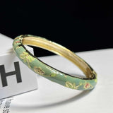 Museum Enamel Fine Floral Bracelet – Jewelry Gift Ideas — 10
