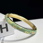 Museum Enamel Fine Floral Bracelet – Jewelry Gift Ideas — 10