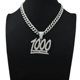 Digital Hip Hop Necklace Men's Gold Plated – Jewelry Gift Ideas — 7