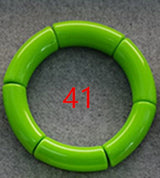 Acrylic Women's Elbow Elastic Glossy Bracelet – Jewelry Gift Ideas — 3