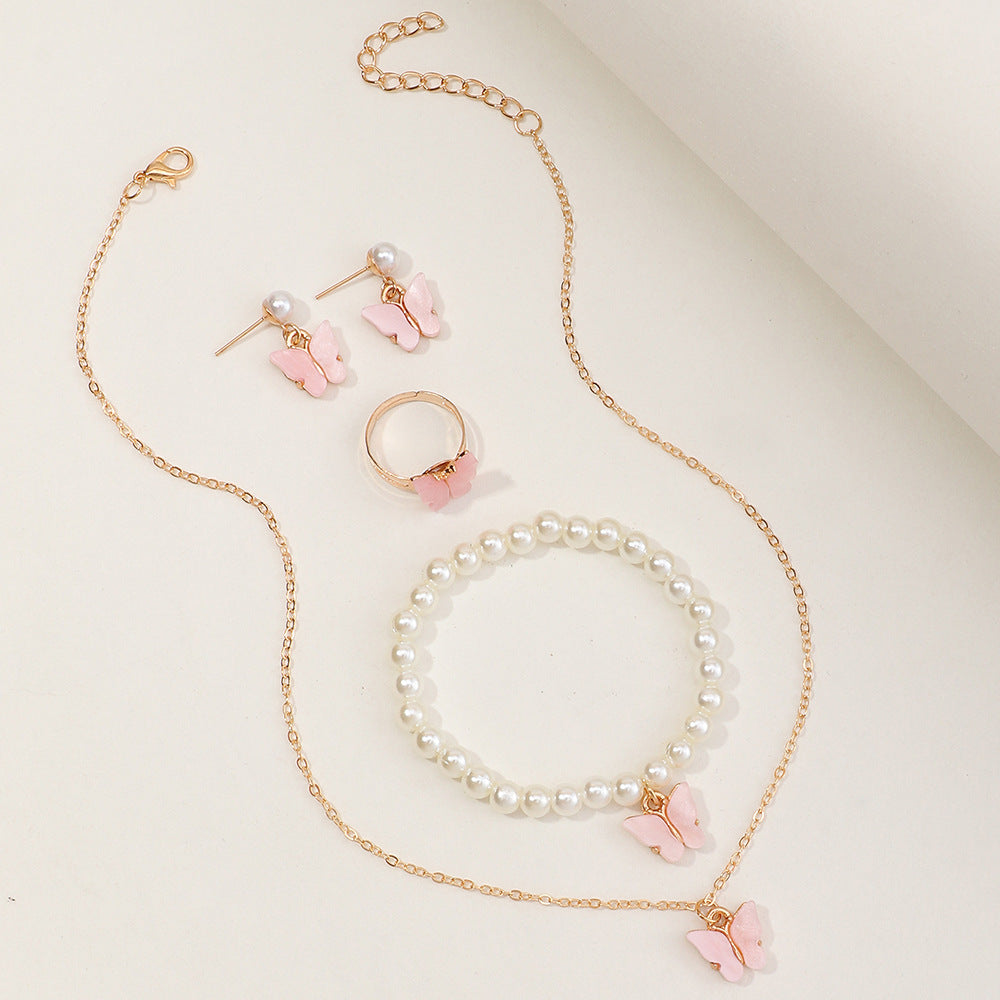 Children's Necklace Butterfly Accessories Girl – Jewelry Gift Ideas — 1