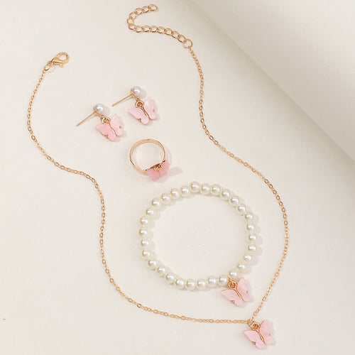 Children's Necklace Butterfly Accessories Girl – Jewelry Gift Ideas — 1